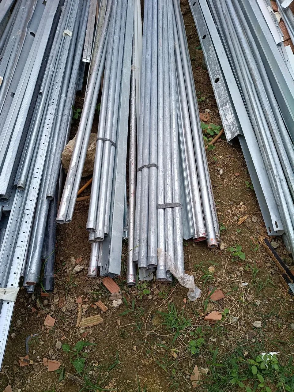 Estrutura pra drywall tubos galvanizado 