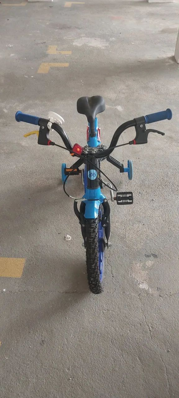 Bicicleta infantil aro 16 com rodinha - Foto 3