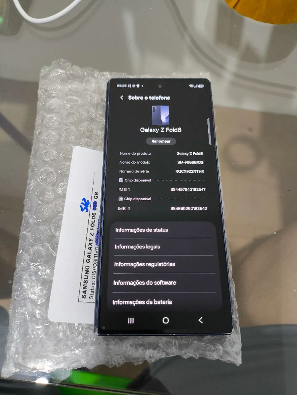 Samsung z fold 6 512gb 12 ram  - Foto 5