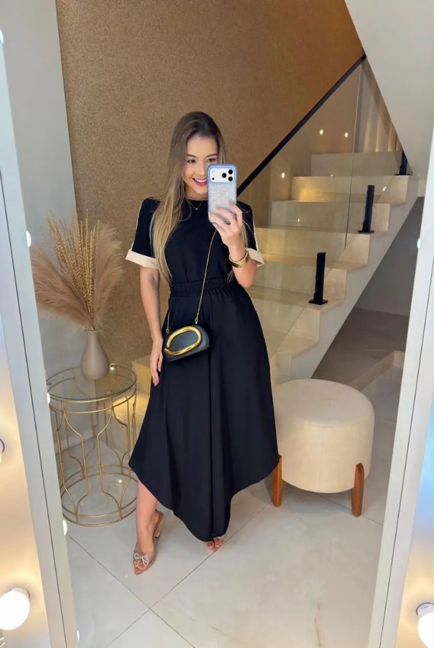 Conjunto Preto Elegante 