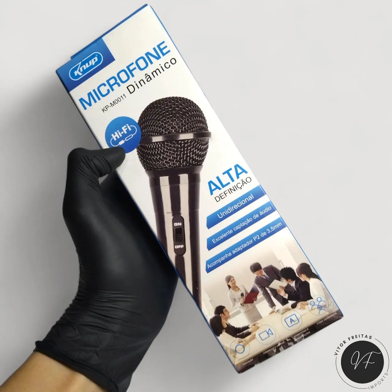 Microfone Dinâmico | Entrega Grátis em VCA  - Foto 4