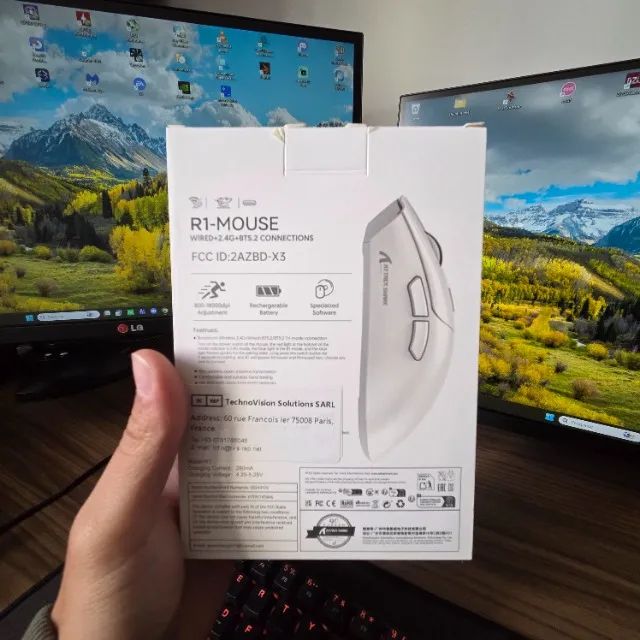 Mouse Gamer Attack Shark R1 NOVO - Foto 3