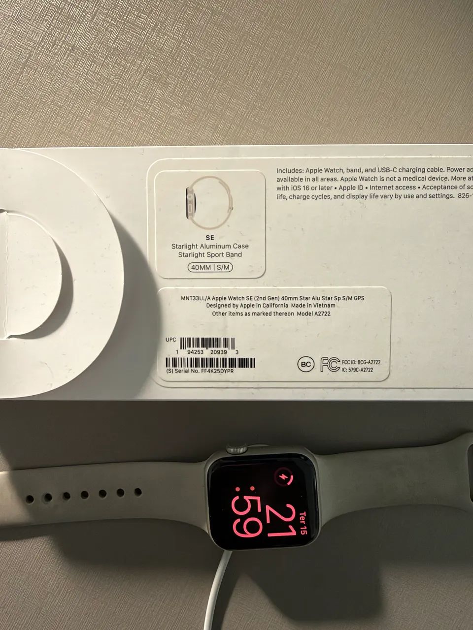 Apple Watch SE 2 Geração 40mm - Foto 4