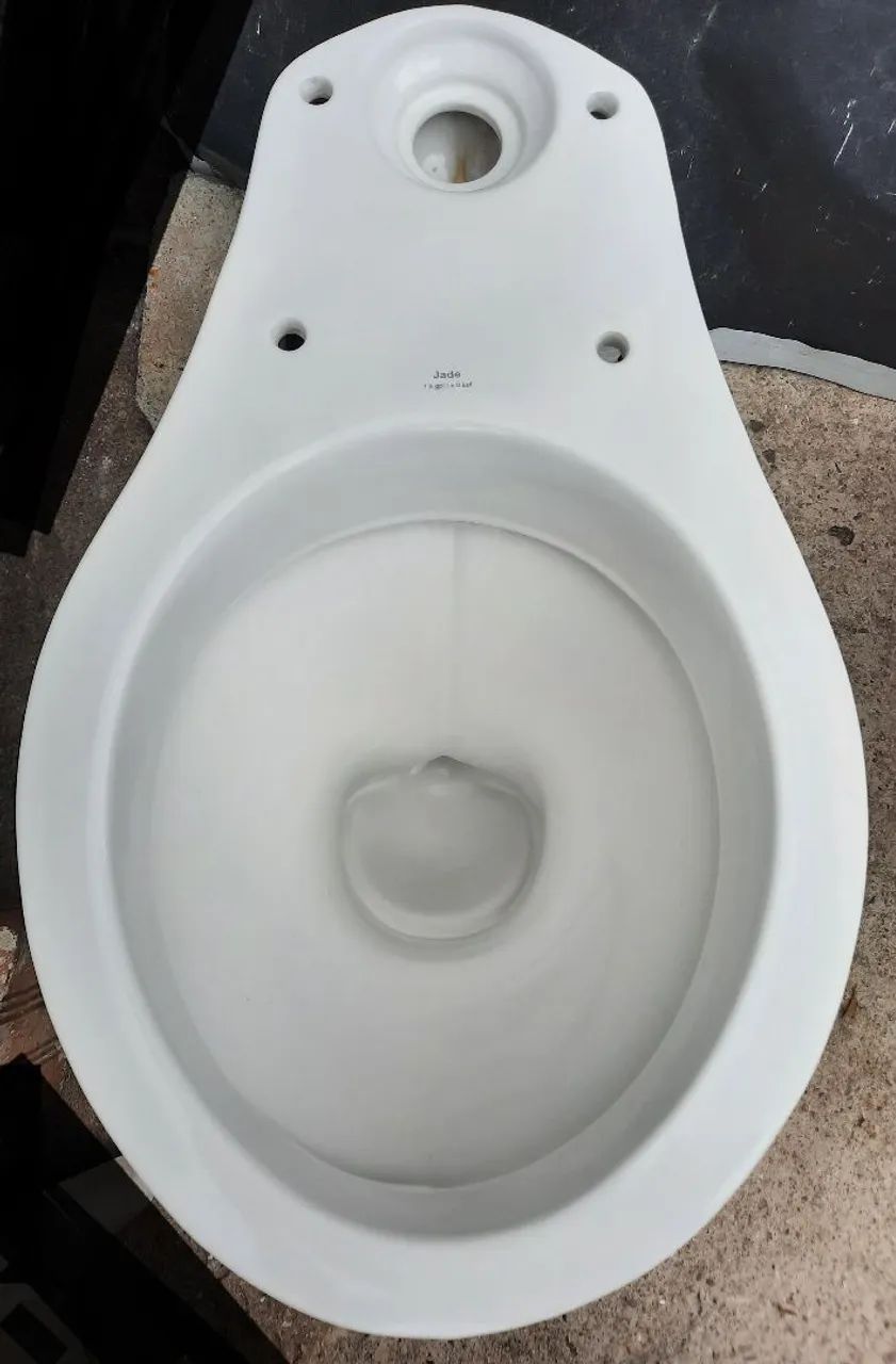 Vaso acoplado jade sem cx branco - Foto 2