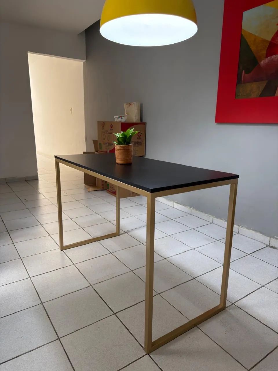 Mesa escritório metalon