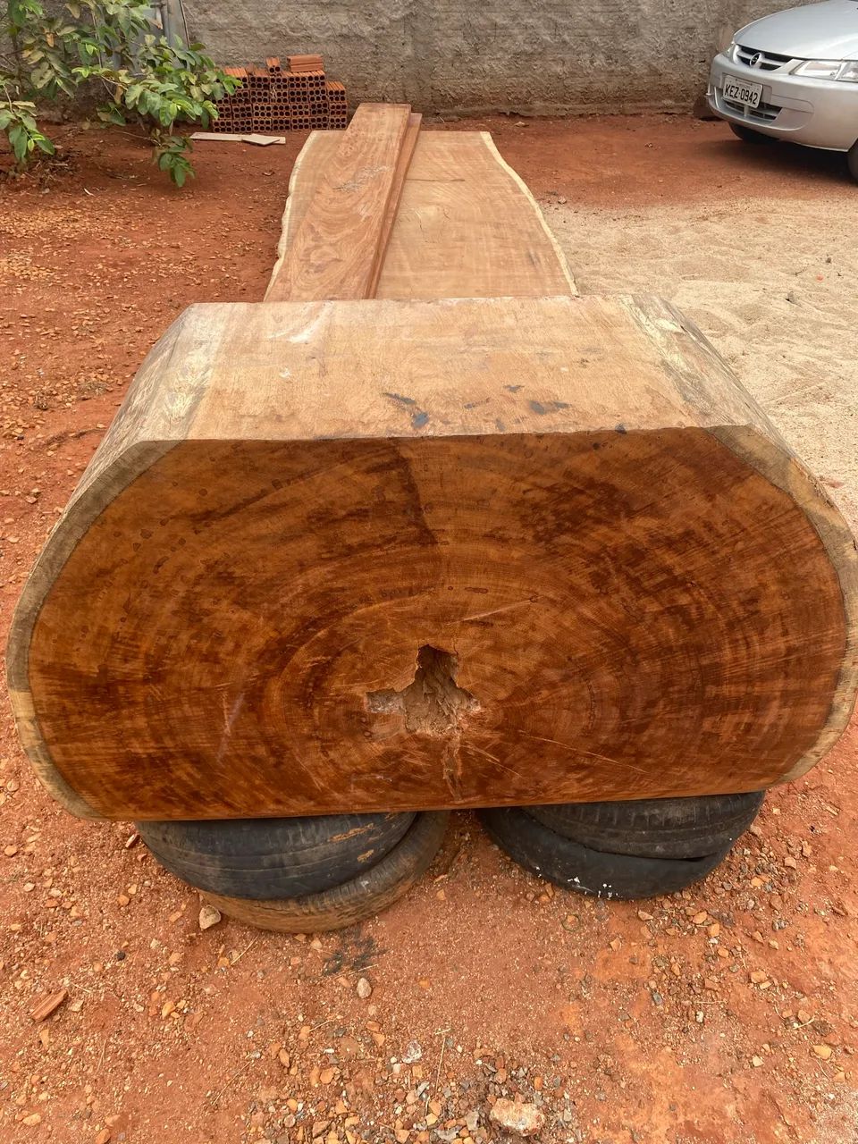 Mesa de madeira premium 