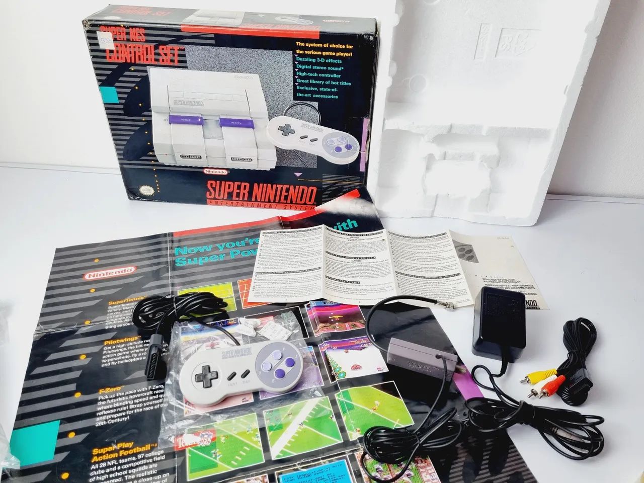 533- SUPER NINTENDO CONTROL SET - Foto 2