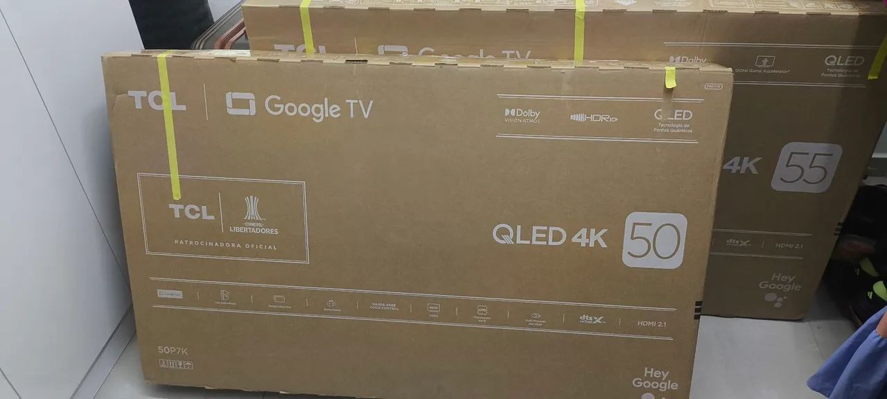 TV TCL 50 e 55 POLEGADAS 