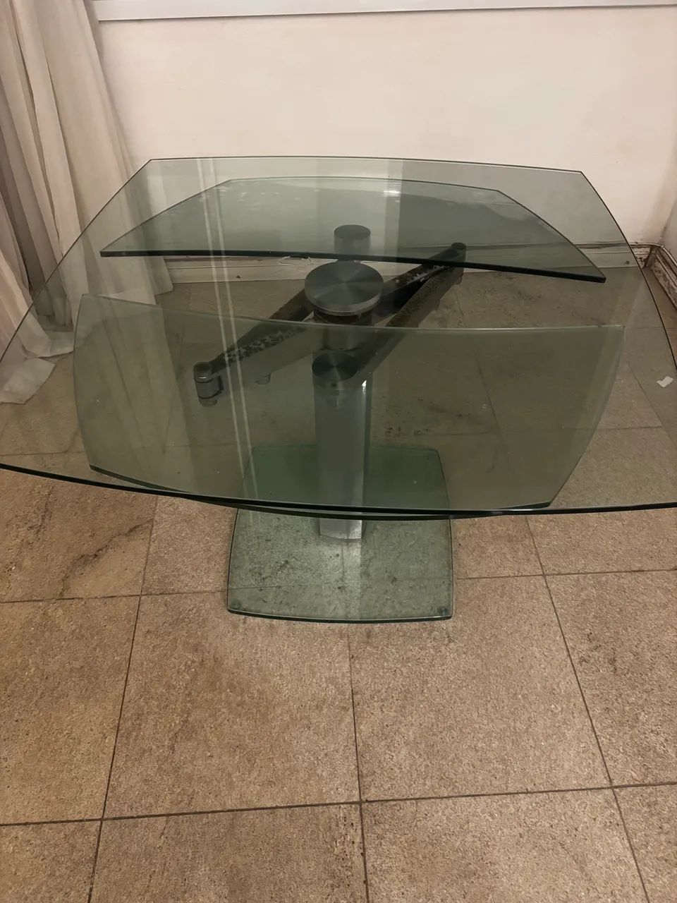 Mesa de Jantar de Vidro Extensível - Foto 5