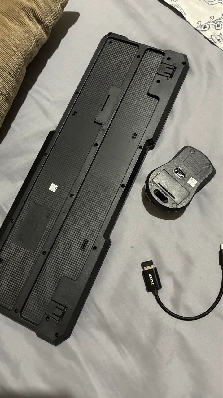 Kit teclado + mouse + adaptador  - Foto 4