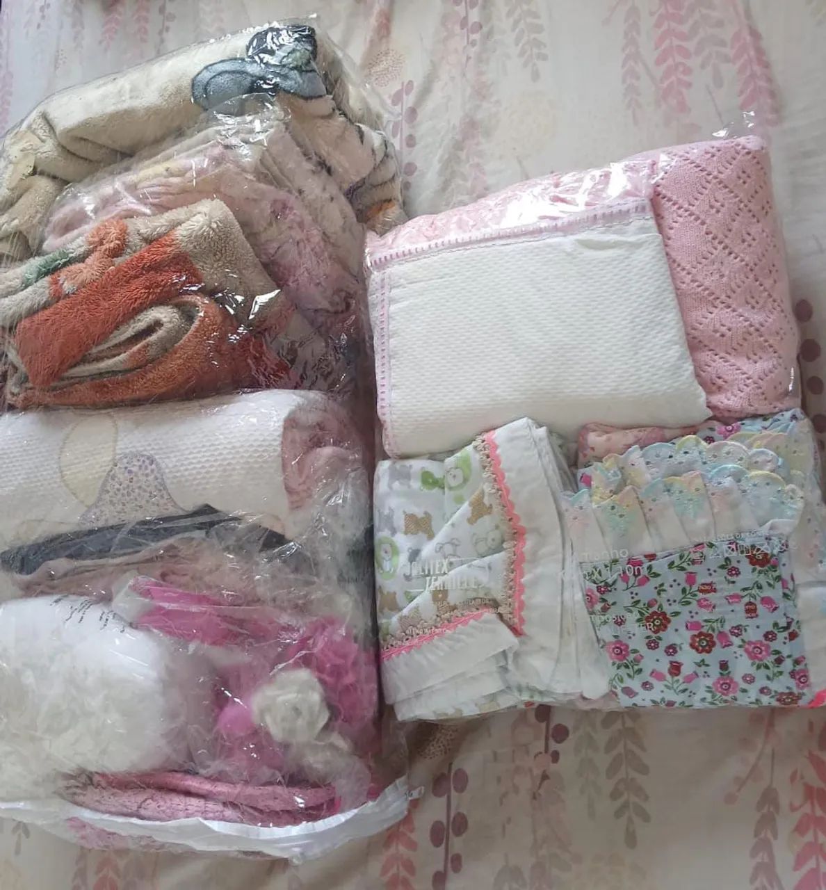 Lote de enxoval bebe 