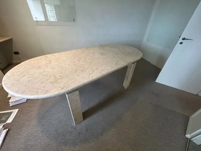 Mesa de marmore crema marfil - Foto 2