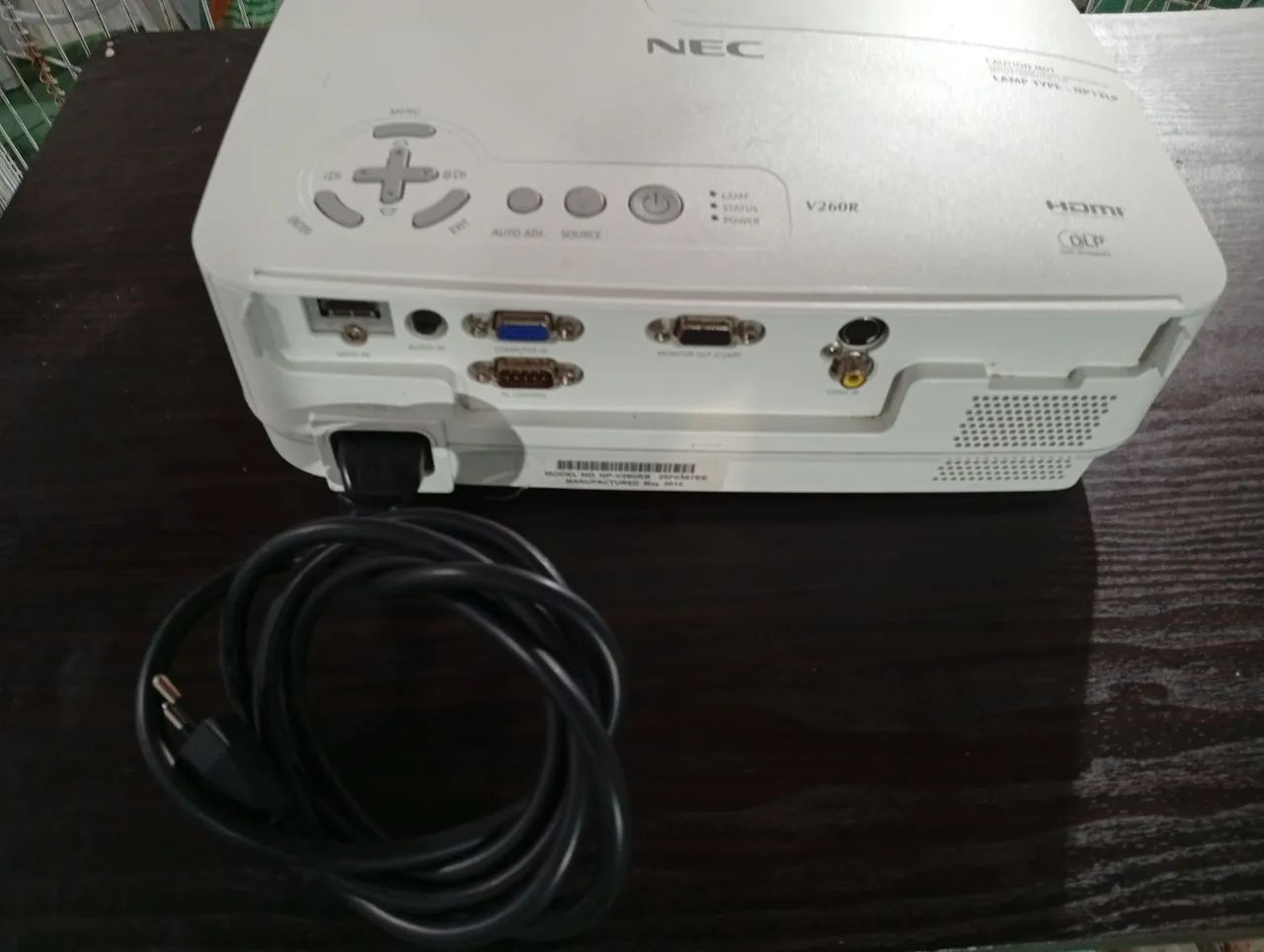 Projetor NEC v260r - Foto 5