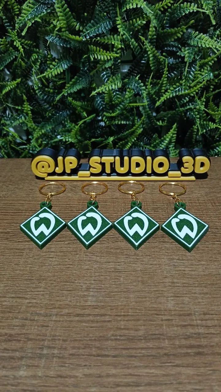 Kit 4 Chaveiros do Werder Bremen da Alemanha - Foto 2