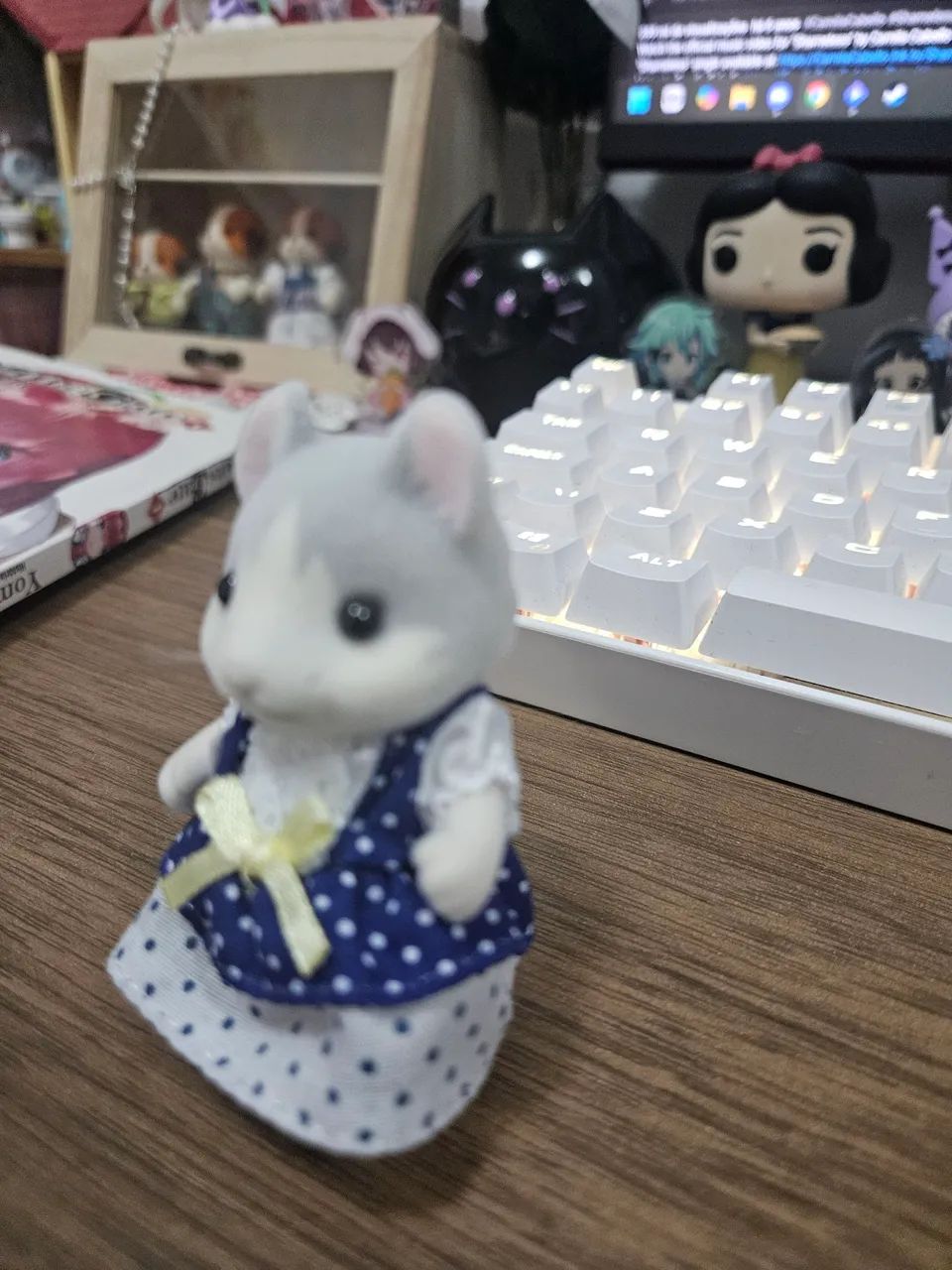 Sylvanian gato Curly ear - Foto 2