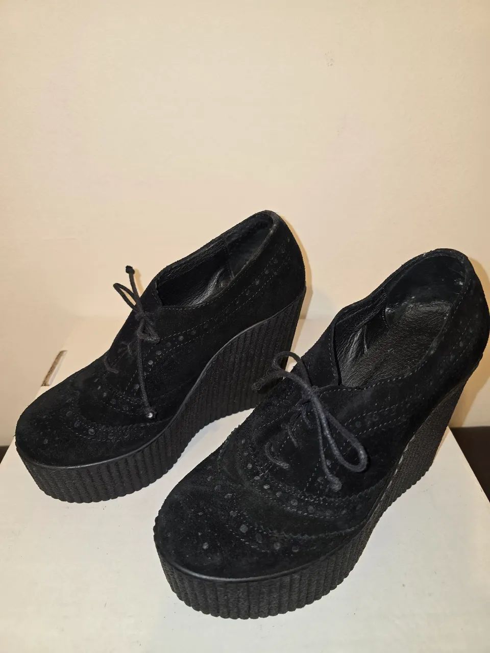Sapato plataforma preto 
