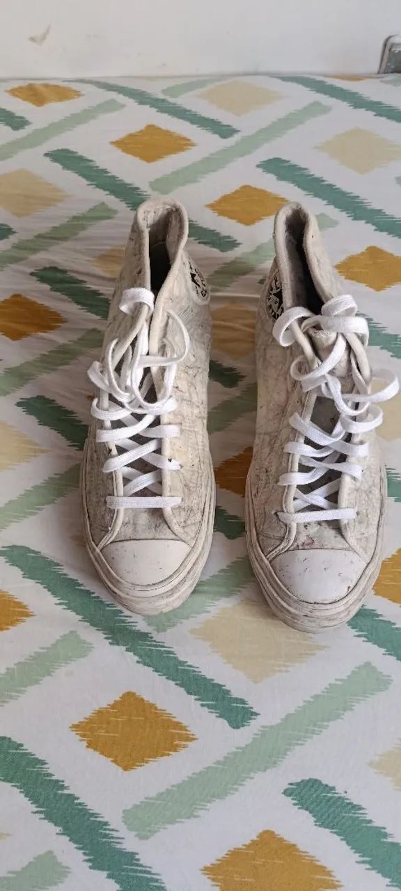 Tênis converse chuck 70 redux scrap - Foto 3
