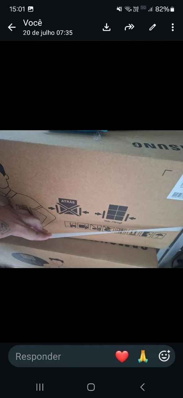 Ar condicionado split 9000 btus samsung - Foto 3