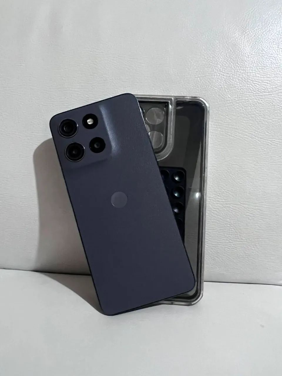 Motorola G06 | Impecável com a caixa e carregador, e película incluso - Foto 4