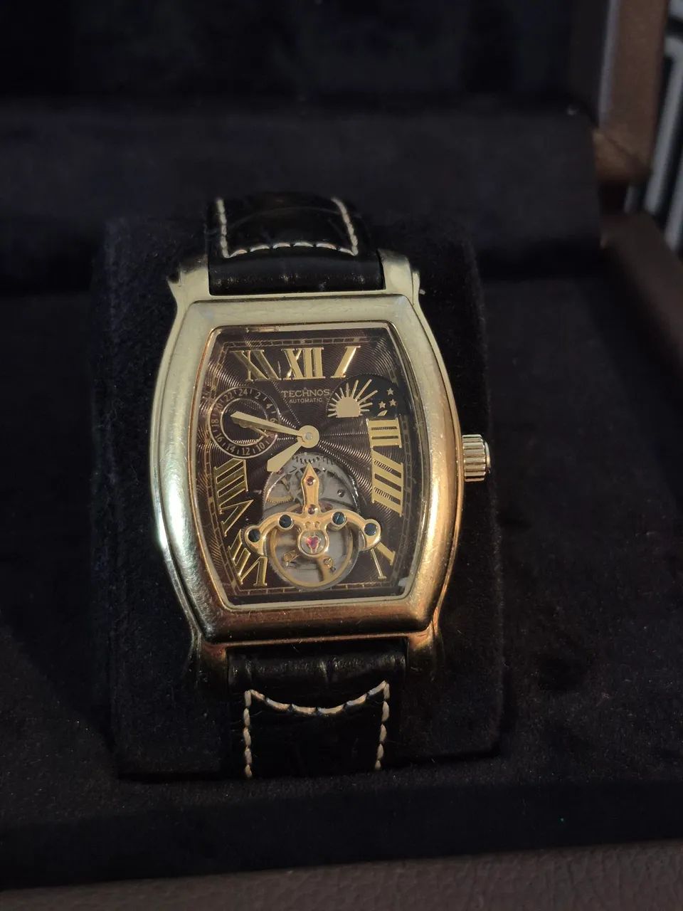 TECHNOS | OPEN HEART | AUTOMATIC | AM/PM | EXEMPLAR RARO | NEO-VINTAGE - Foto 5