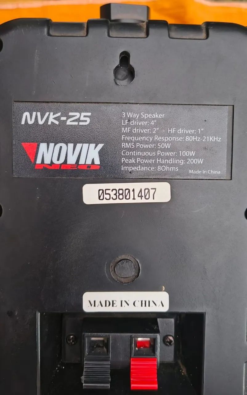 2 pares de caixa de som SP - 400.  E Novik 25  - Foto 4