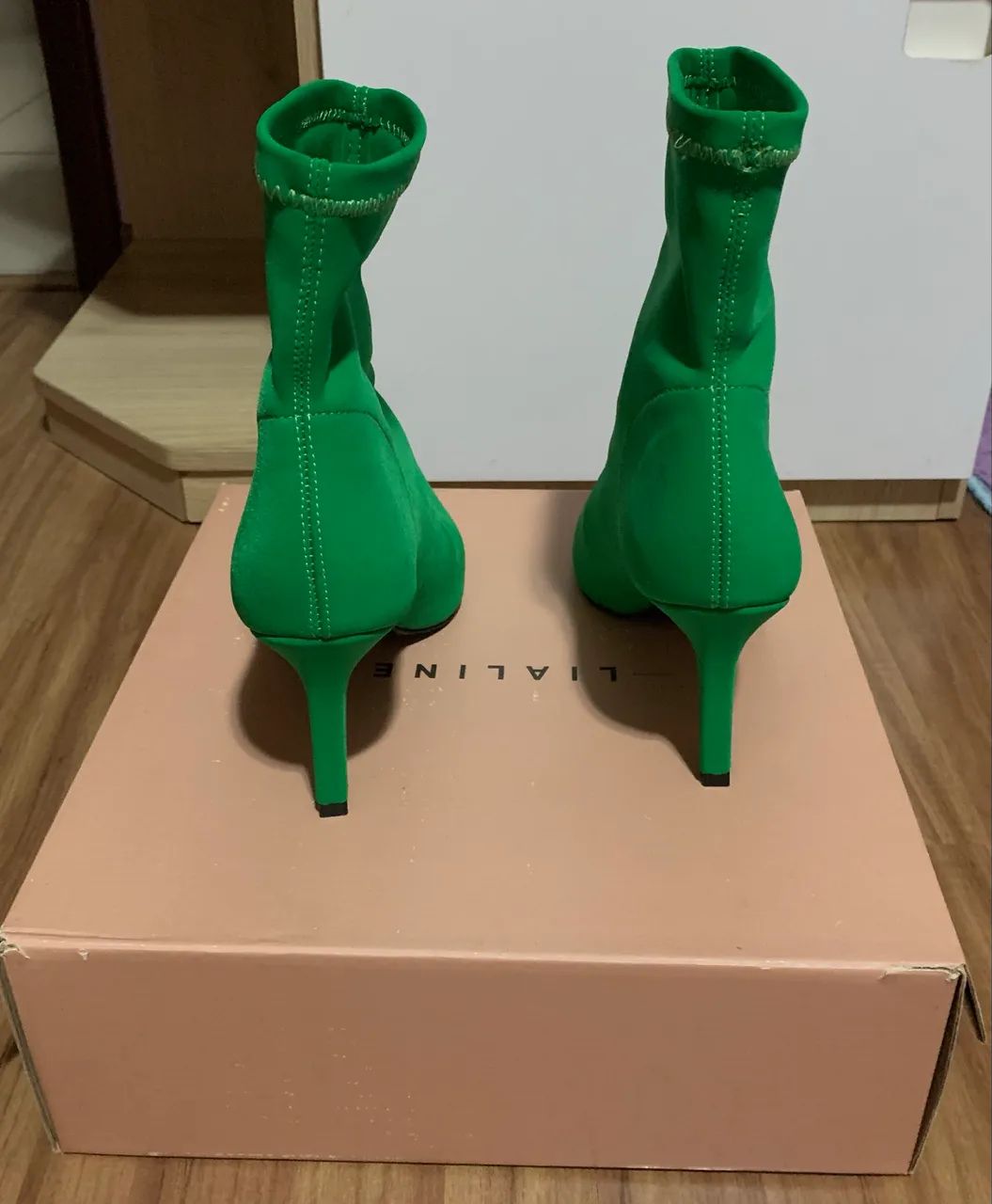 Bota Lialine Verde - Foto 5