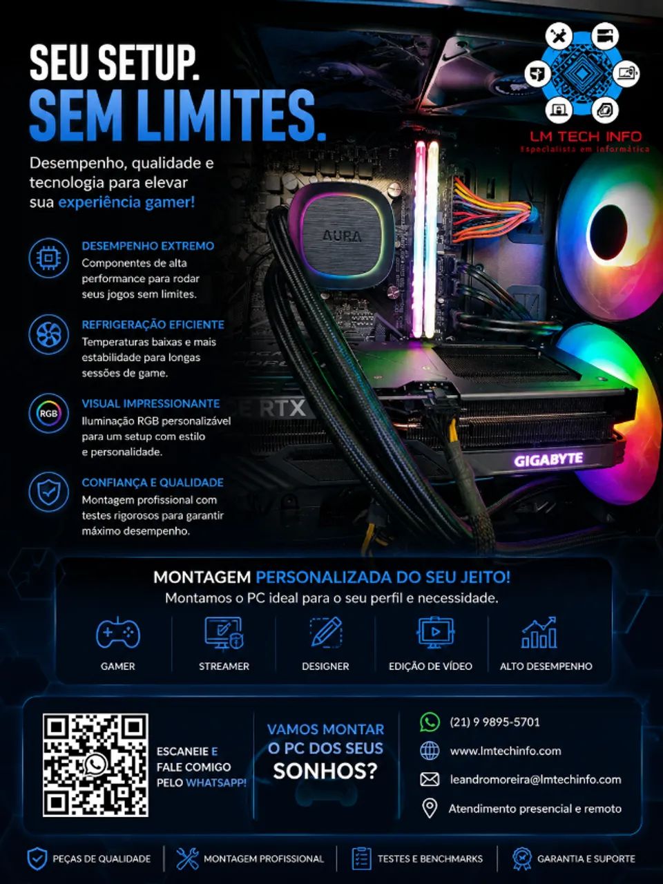 LM Tech Info - Especialista em Informática - Foto 6