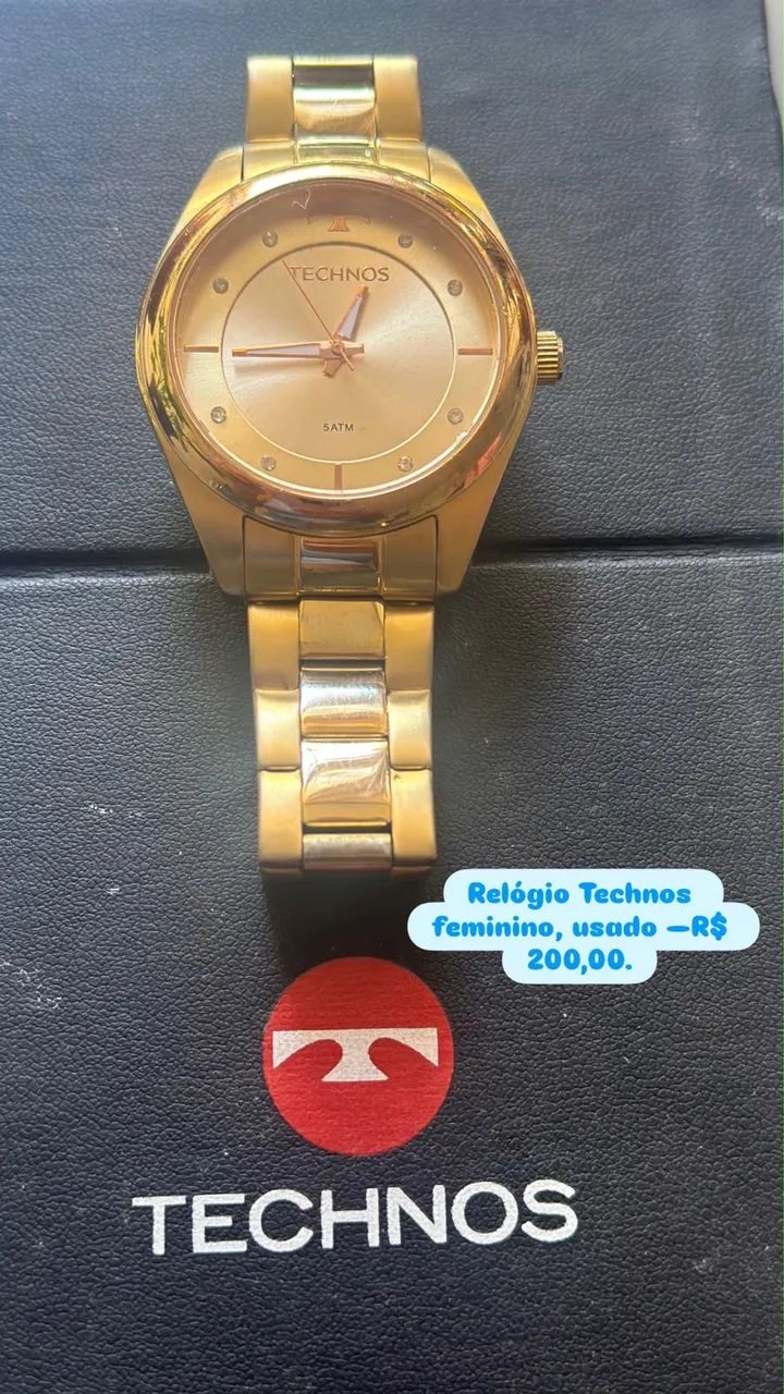 relógio Technos feminino