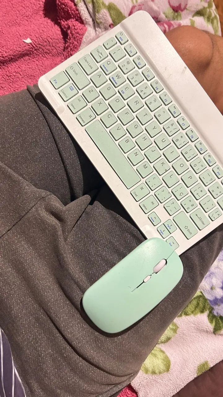 kit de mouse e teclado bluetooth 