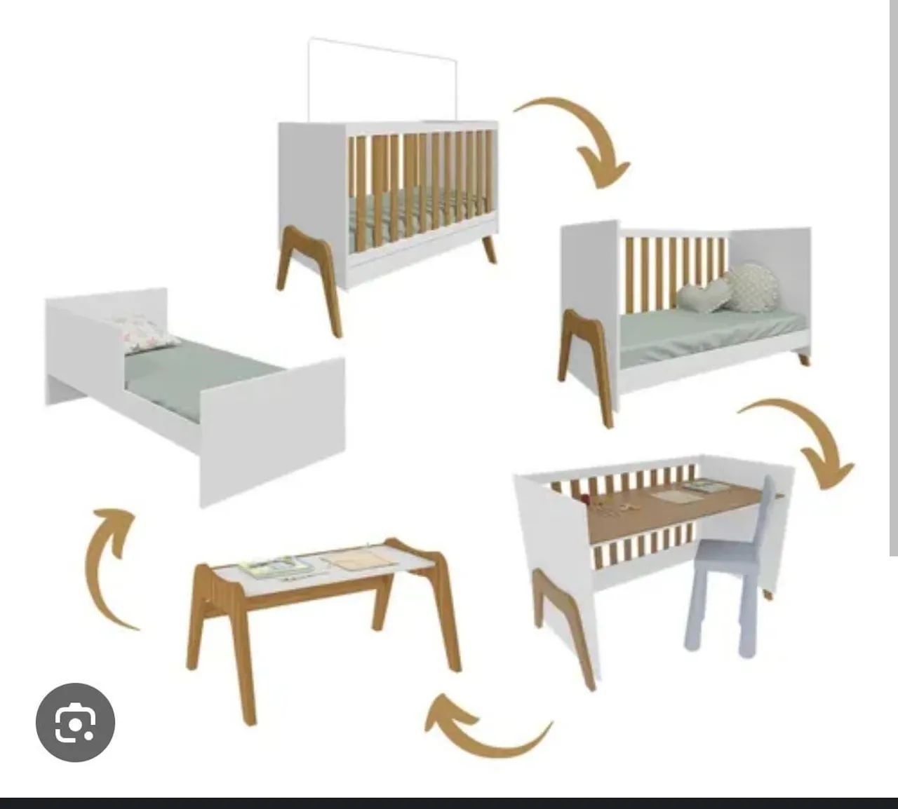 Berço infantil  - Foto 5