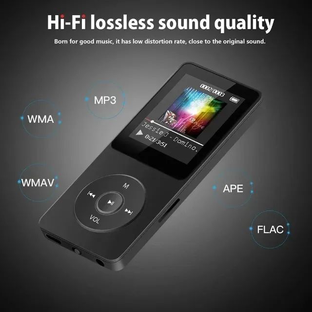 Reprodutor Mp3 com rádio FM e Bluetooth - Tela e Tipo C - Foto 2
