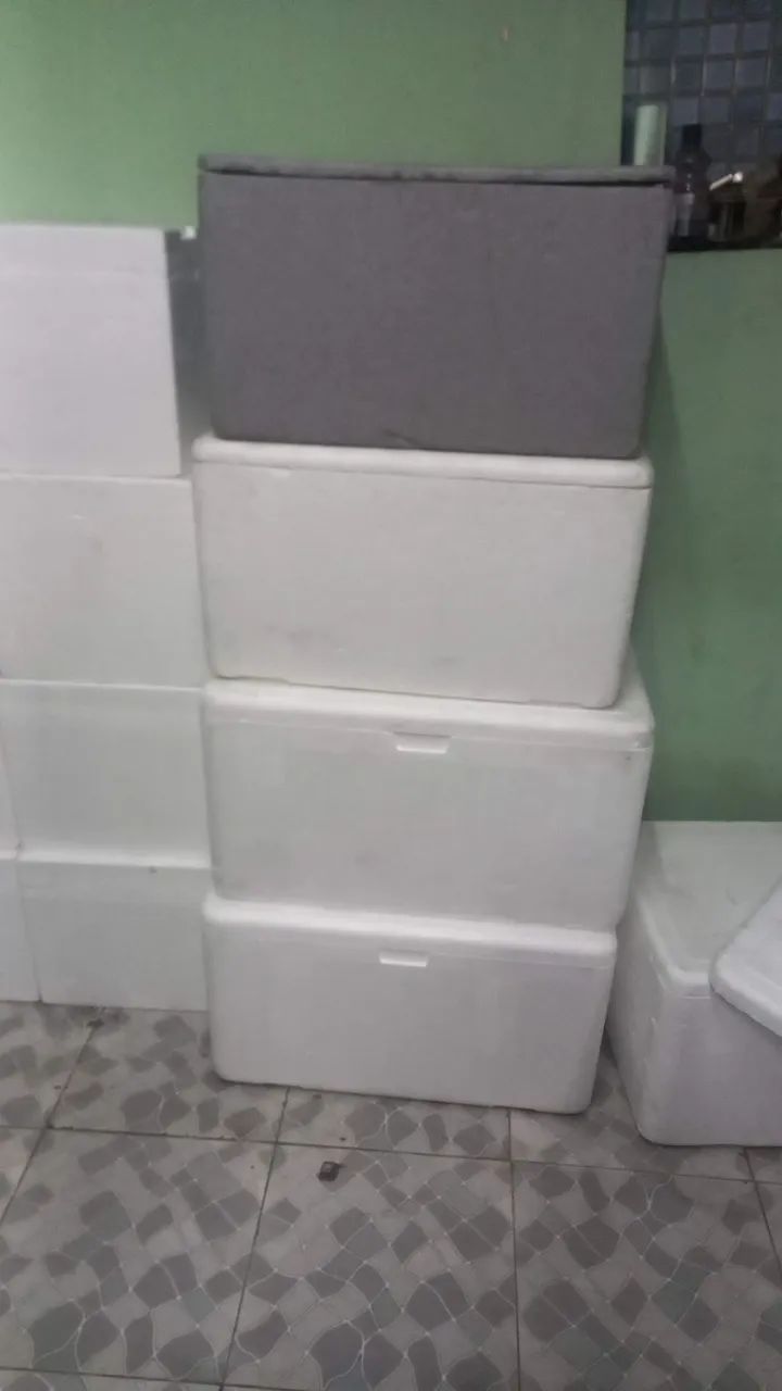 Caixa de isopor 80 litros  - Foto 2