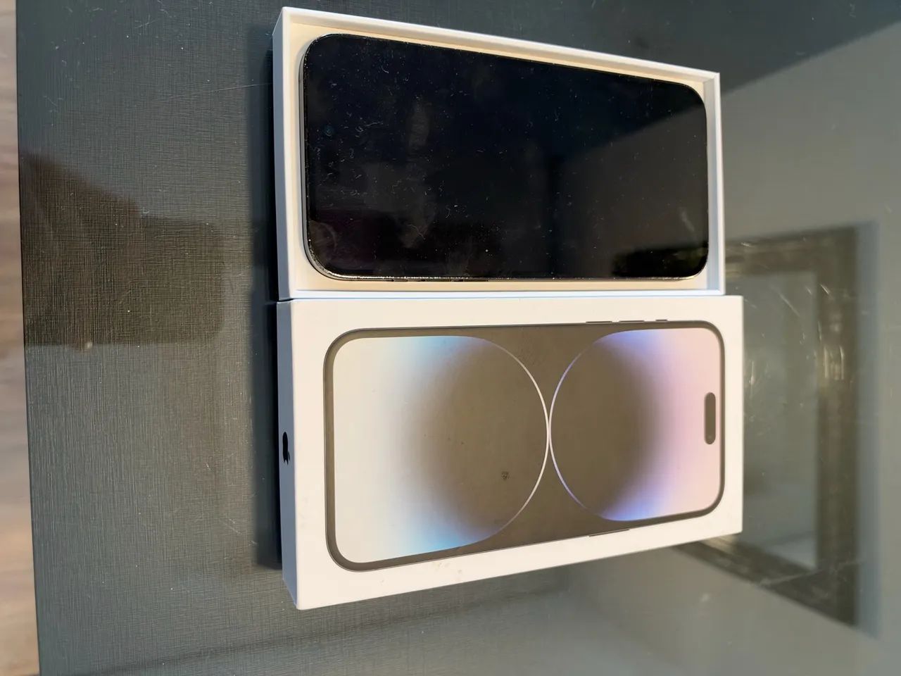iPhone 14 Pro Max 128GB Preto - Caixa Original + Cabo