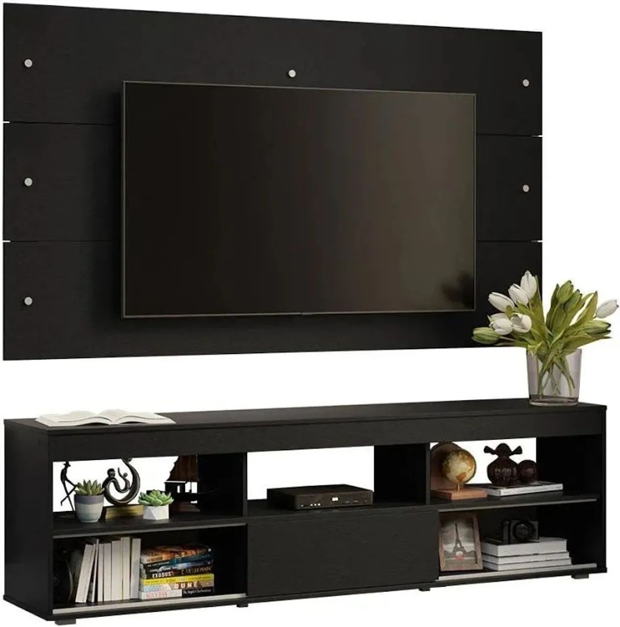 RACK COM PAINEL PARA TV