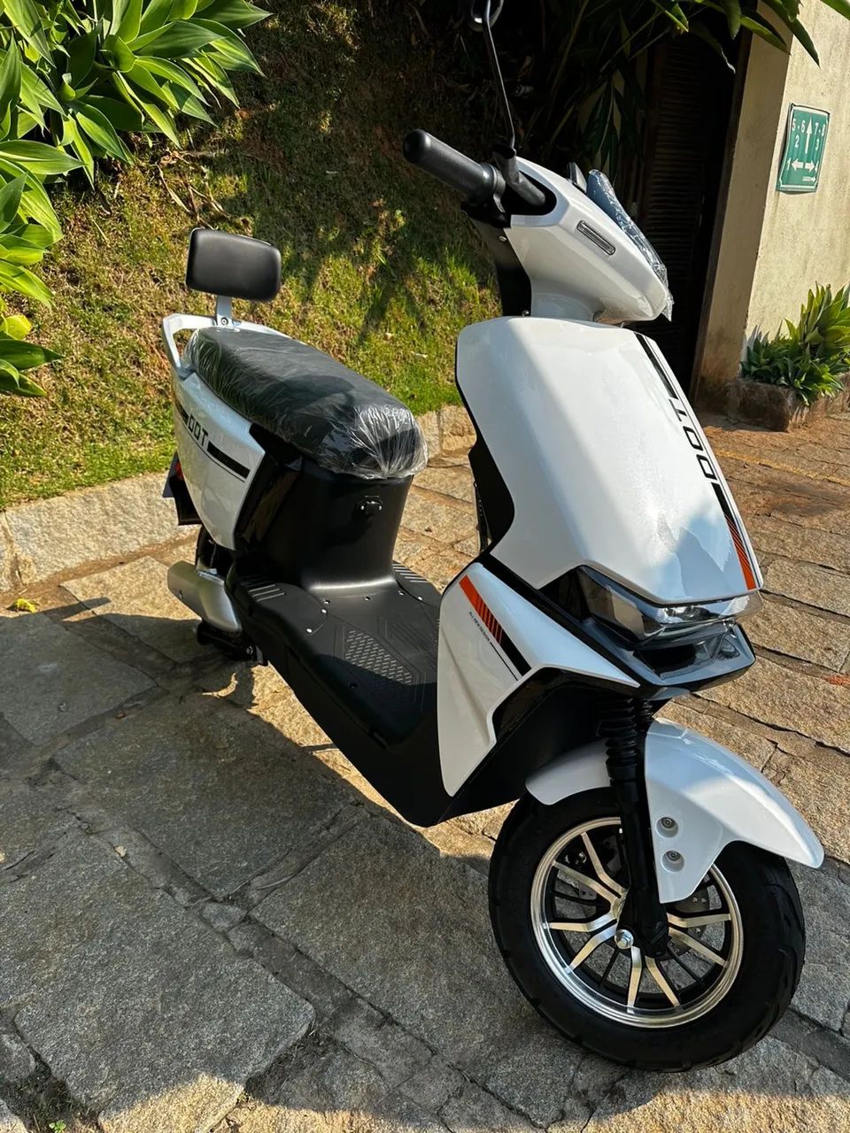 Scooter Elétrica Dot Branca 1000w - Foto 4
