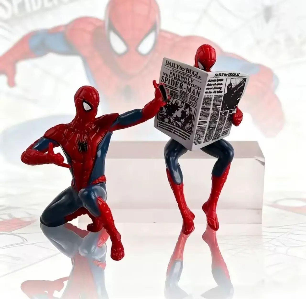 Action Figure Homem Aranha Spider Man Mini Poses Figura de Ação - Foto 2