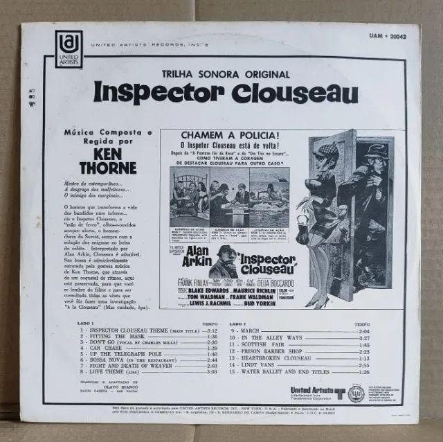 LP Trilha sonora Inspector Clouseau - Foto 2