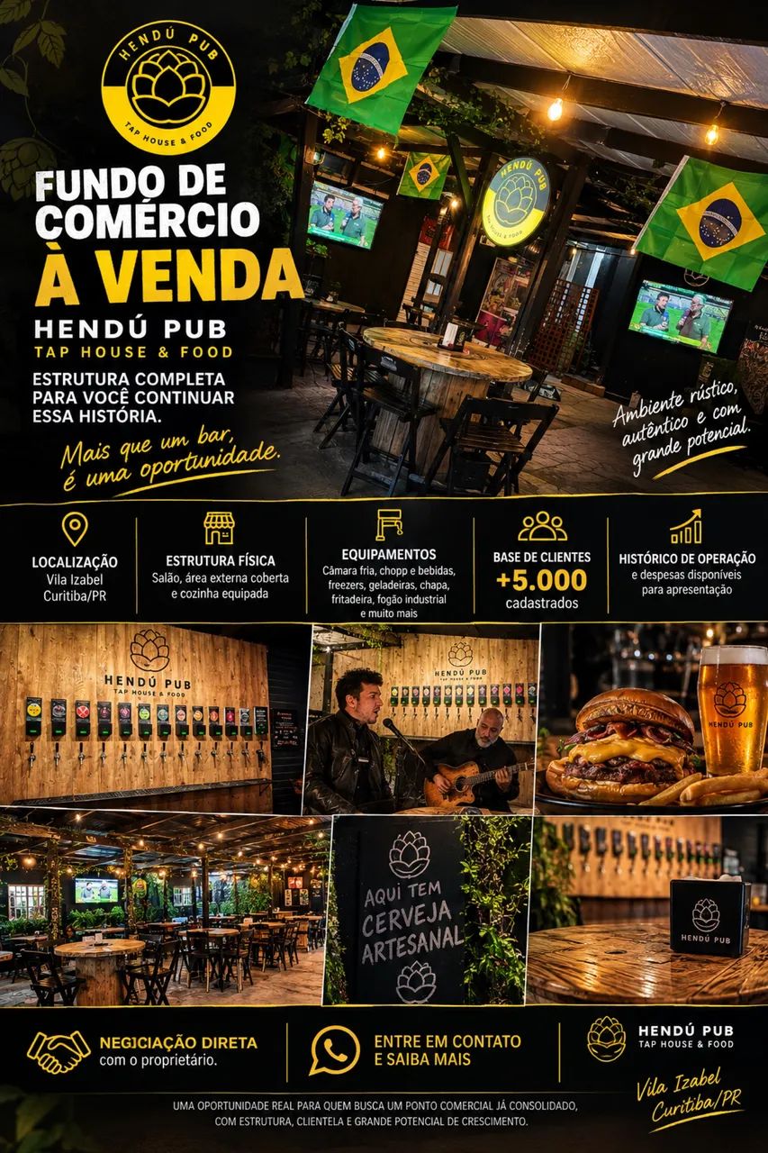 Oportunidade - Vendo Bar / PUB no Vila Izabel em pleno funcionamento  Aceito propostas! - Foto 2