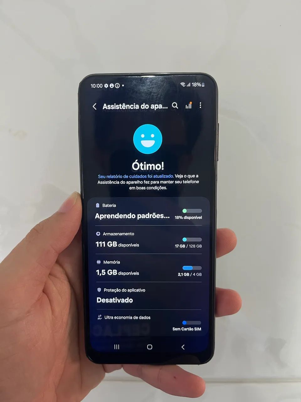 CELULAR BARATO SAMSUNG A13 128gb - PRETO - Foto 2