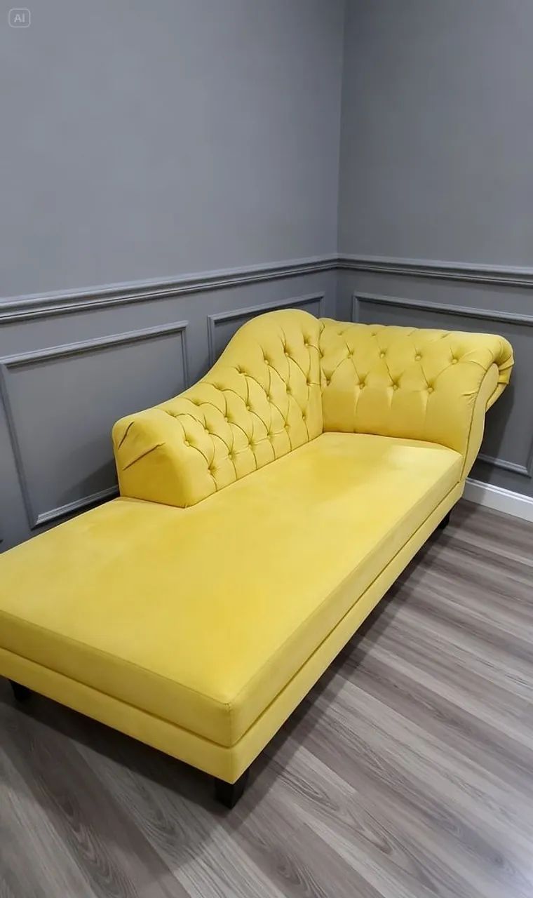 Divã chaise longo capitonê clássico  - Foto 2