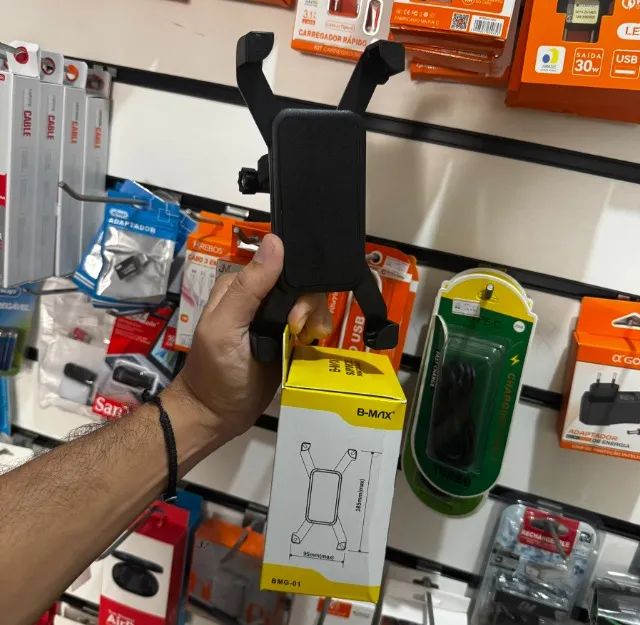 Suporte de Celular para Bike e Moto - BMG-01 - Foto 3