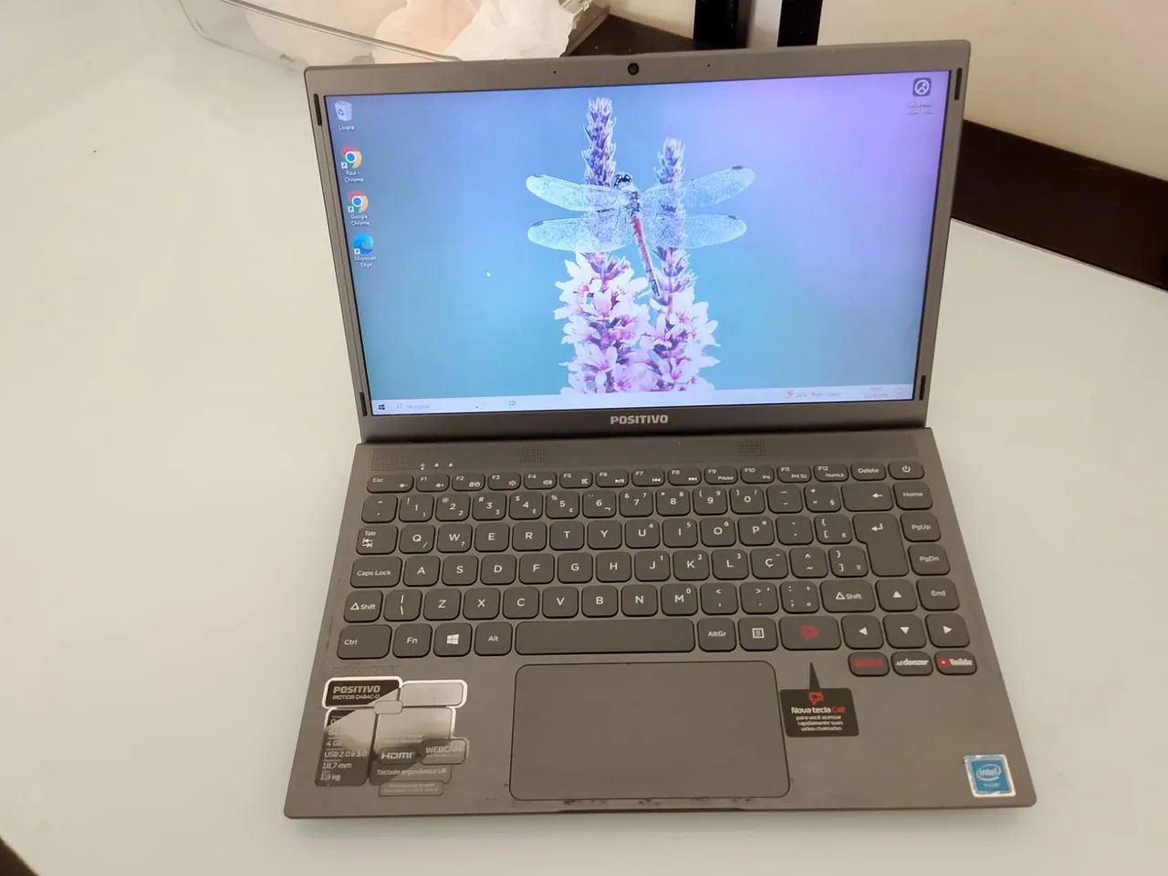 Nootbook Positivo Quadcore (SOMENTE NO PIX)