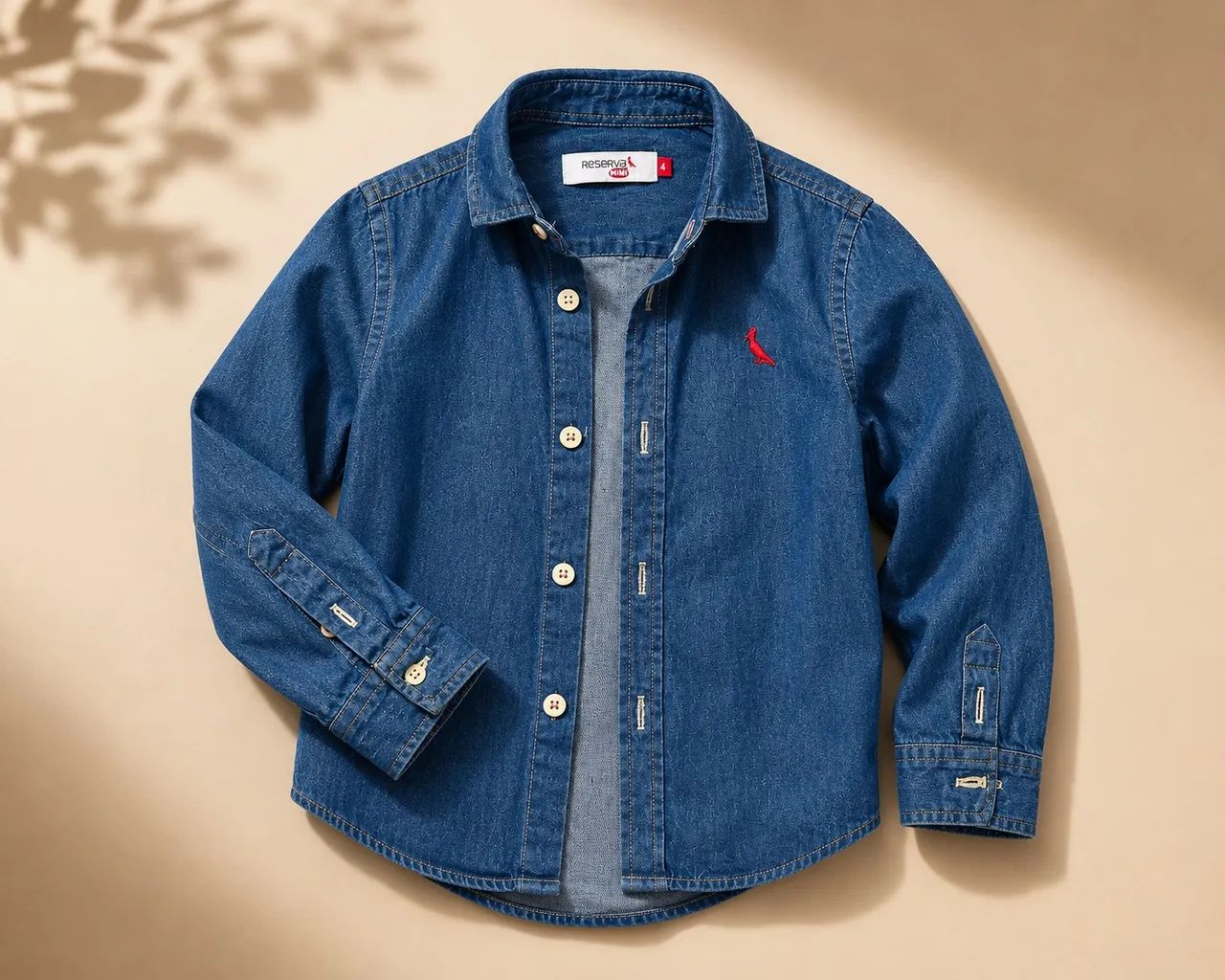 Camisa jeans Reserva mini  - Foto 2