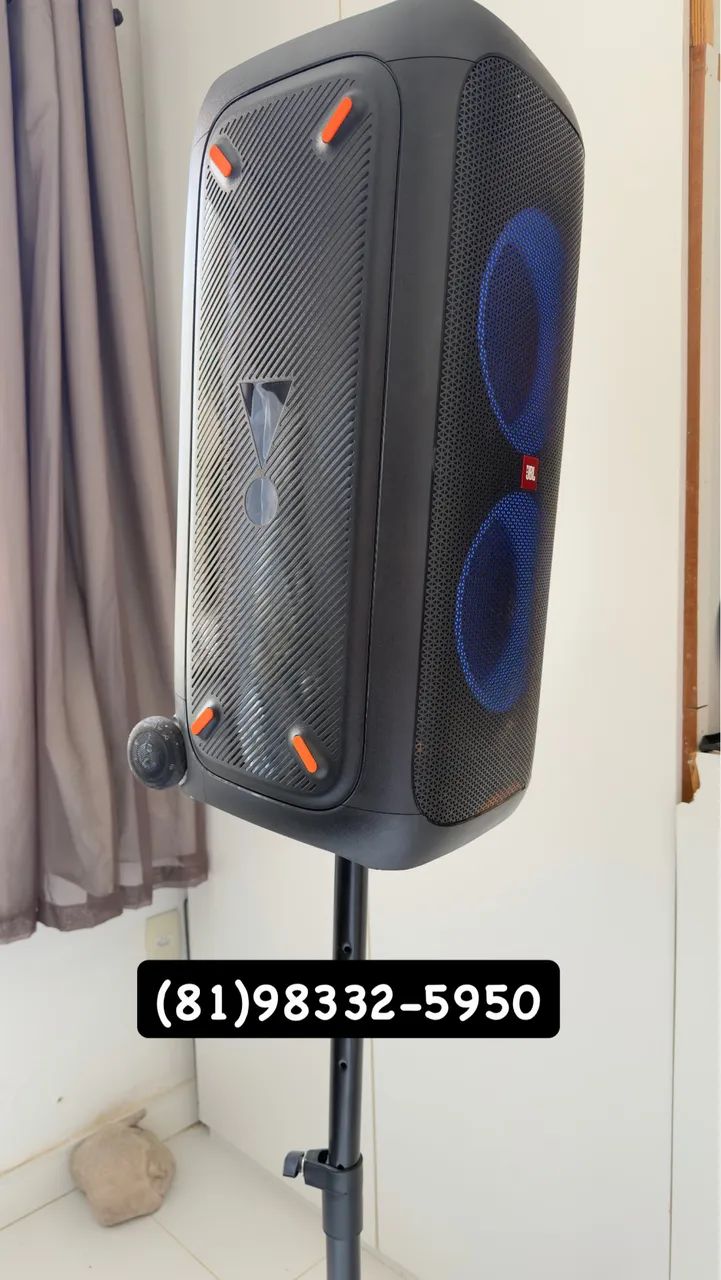 JBL PARTYBOX 310 240w rms com capa e pedestal - Foto 3