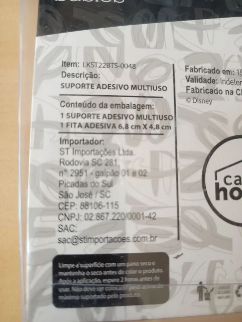 SUPORTE ADESIVO MULTIUSO  - Foto 5