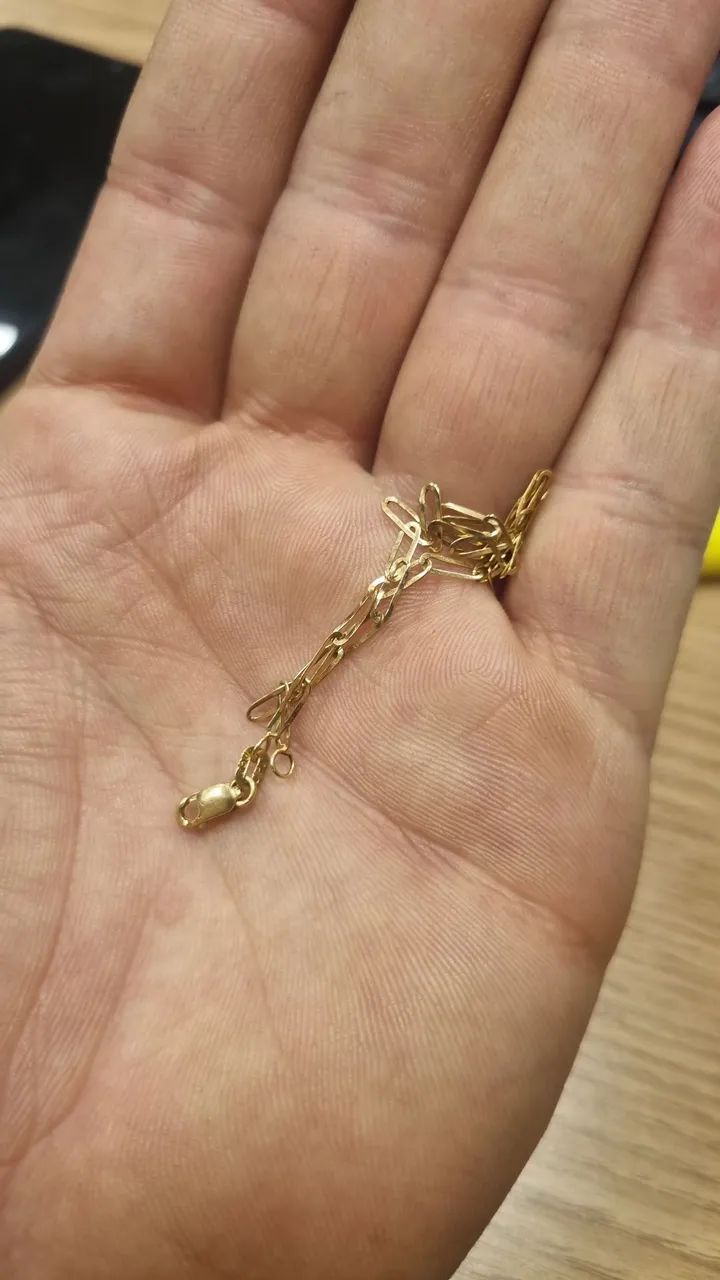 PULSEIRA LAMINADA DE OURO 18K - Foto 3
