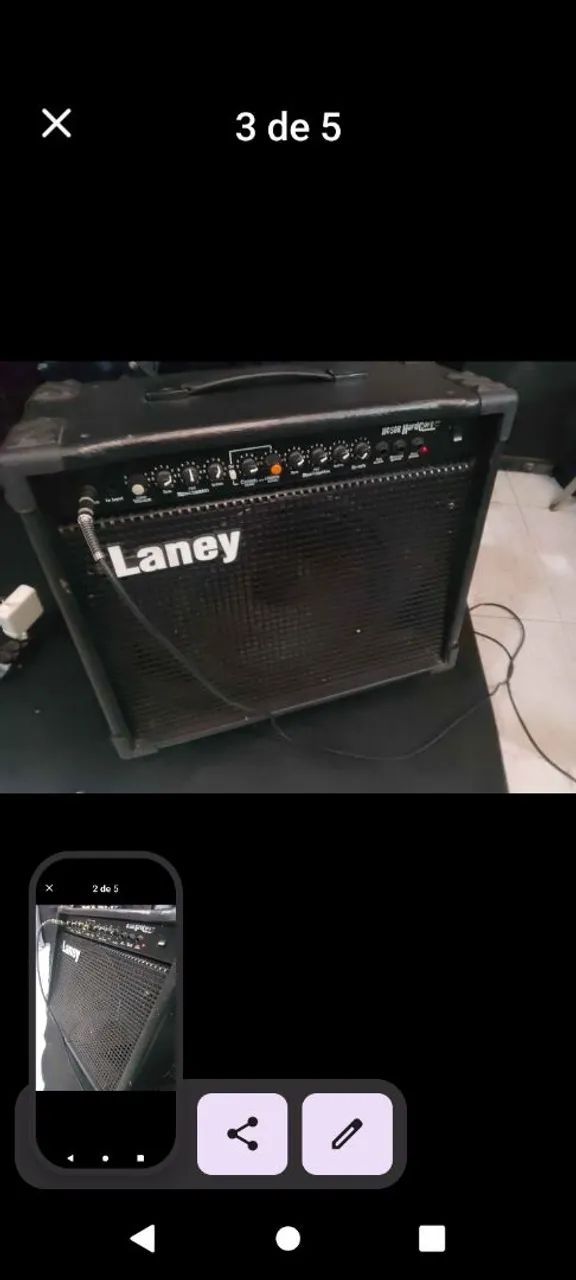 Amplificador Laney 50r  - Foto 4