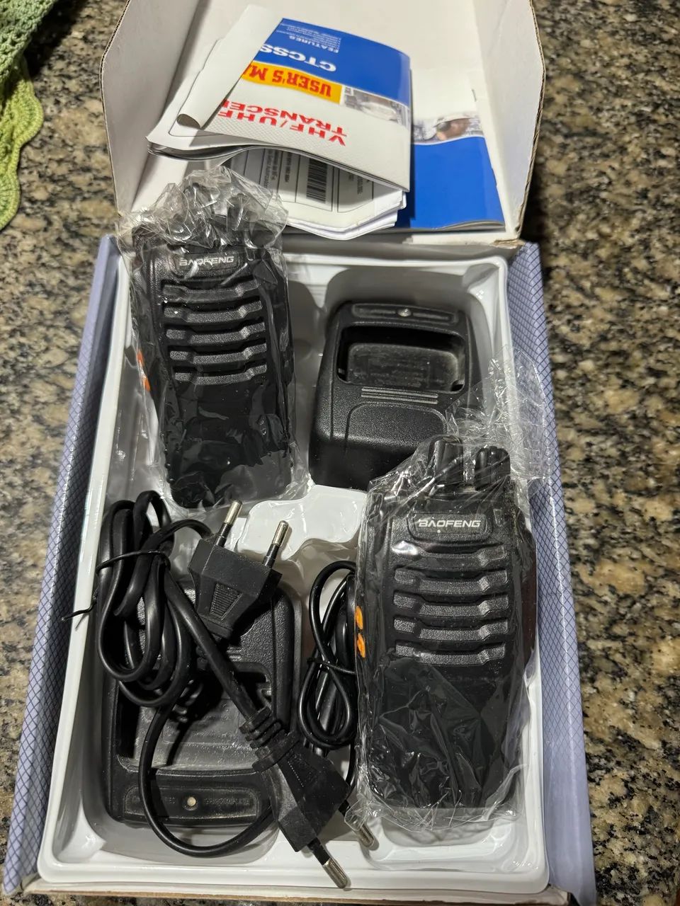  Rádio Comunicador Walkie-Talkie Baofeng BF-888S - Foto 2