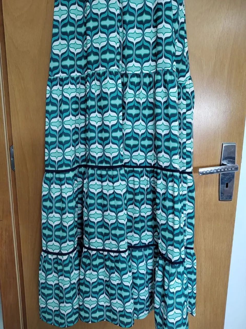 Vestido longo estampado  - Foto 5