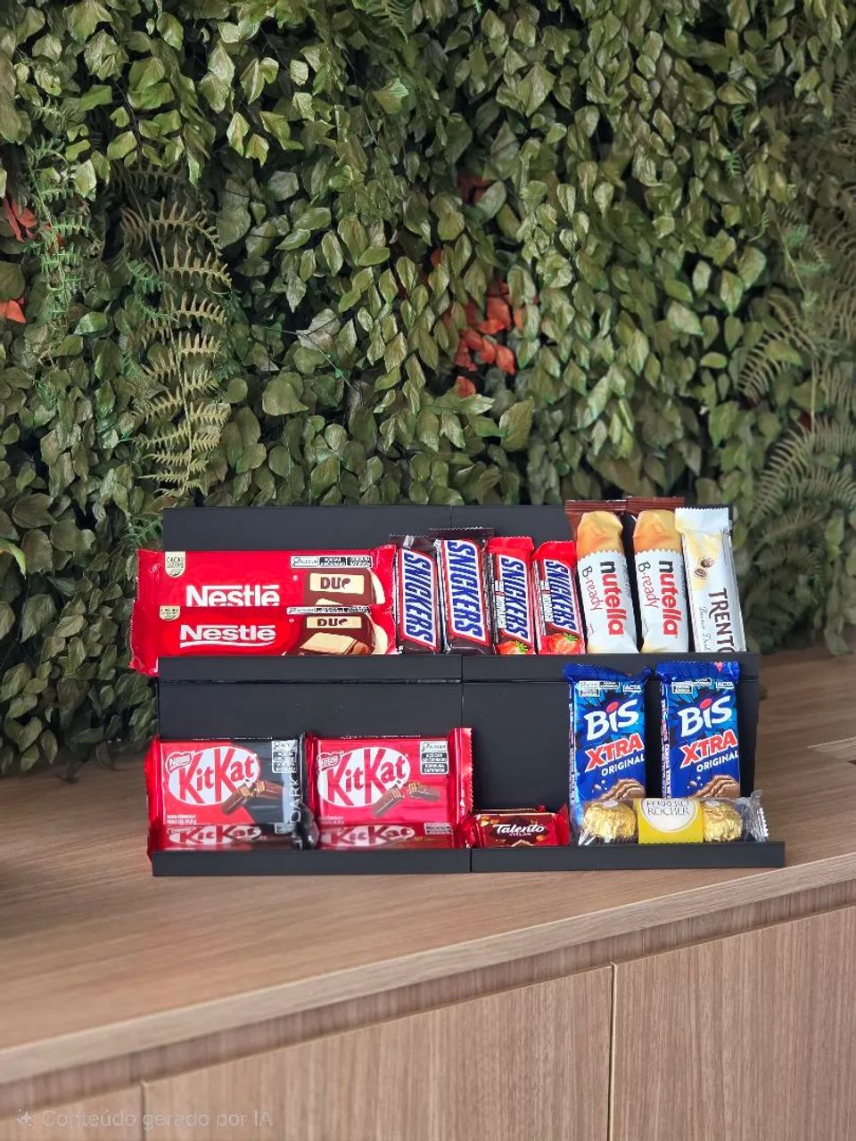 Expositor Elevador para Chocolates, Doces e Produtos | Organizador para Balcão - Foto 3